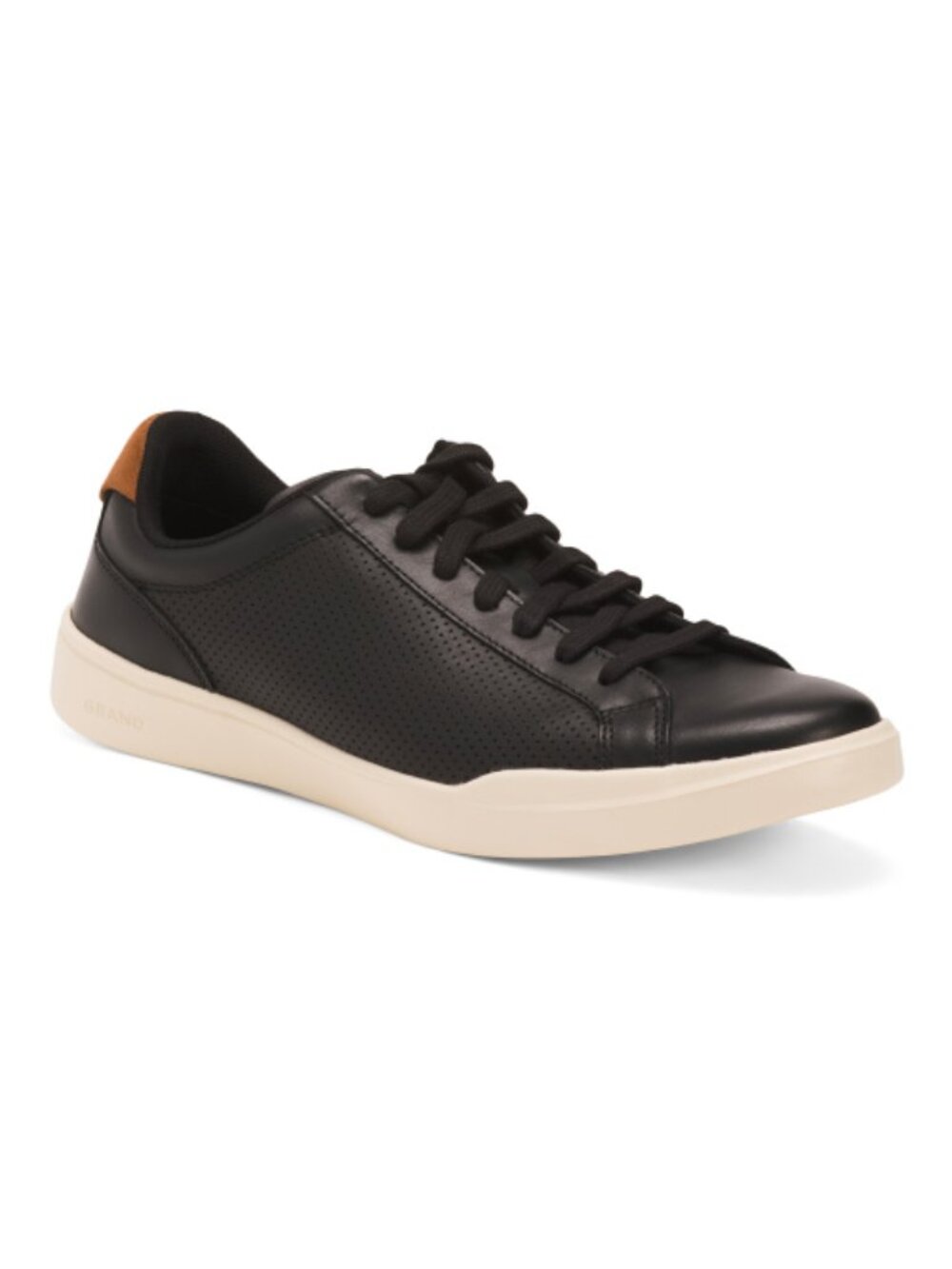 COLE HAAN Men's Leather Grand Crosscourt Modern Perforated Sneaker Shoes